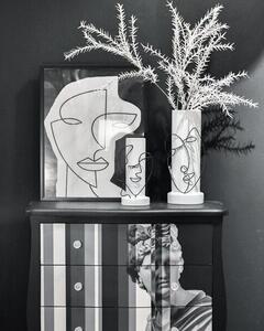 Vaza decorativa, Ceramica, Alb, Simplicity