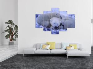 Tablou - Urși polari (150x105 cm)