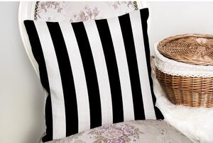 Față de pernă Minimalist Cushion Covers BW Stripes Minimalismo, 45 x 45 cm