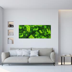 Tablou - Detaliu frunze (120x50 cm)