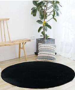 Covor Balu negru 180 cm