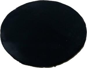 Covor Balu negru 140 cm