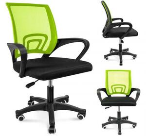 Jumi Scaun ergonomic de birou pivotant #green-black