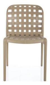 Scaun STRIP, bej, polipropilena, 46x42x83 cm