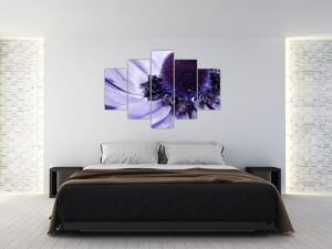 Tablou - Floare mov (150x105 cm)