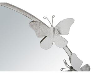 Oglindă de perete Mauro Ferretti Round Silver, ø 74 cm, argintiu