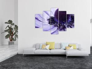Tablou - Floare mov (150x105 cm)