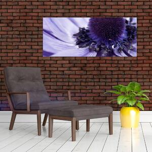 Tablou - Floare mov (120x50 cm)