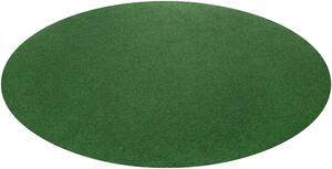 Covor rotund pt exterior Field verde 130 cm
