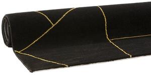 Covor Lerina negru 120/170 cm
