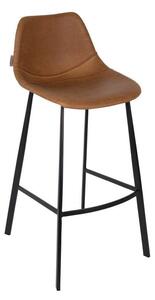 Set 2 scaune bar Dutchbone Franky, înălțime 106 cm, maro