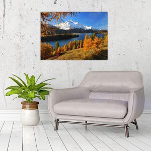 Tablou - Toamna în Alpi (70x50 cm)