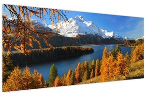 Tablou - Toamna în Alpi (120x50 cm)