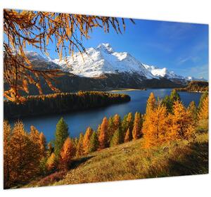Tablou - Toamna în Alpi (70x50 cm)