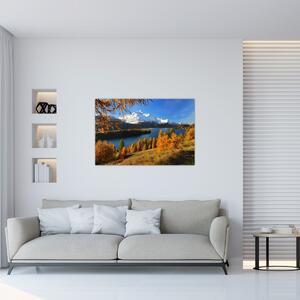 Tablou - Toamna în Alpi (90x60 cm)