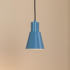Opviq Lampa suspendată Konikkem, albastru deschis, metal, Ø 14 cm, E27, reglabil, Albastru, Camera de zi / sufragerie, Metal, Viața tânără