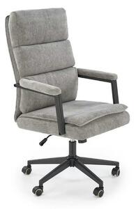 Scaun birou ADRIANO, gri - Odin 11, stofa clasica/metal, 65x70x104/110