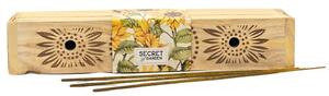 Arome Secret garden cutie de lemn cu bețișoare parfumate Pure Bliss, 10 bețișoare