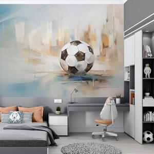 Tapet Minge de fotbal, Fototapet Abstract, w05102 : Uwalls.ro