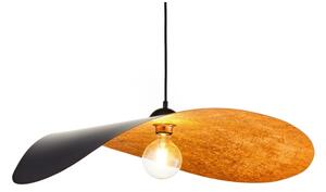 Lustră pe cablu LEAF 1xE27/15W/230V negru/cupru