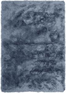Covor Home affaire Valeria, blana artificiala, albastru inchis, 160/230 cm