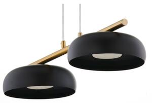 Lustru pe cablu OLAF 2xGX53/12W/230V negru/auriu