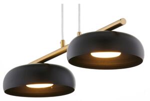Lustru pe cablu OLAF 2xGX53/12W/230V negru/auriu