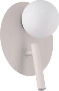 Lampă de perete cu spot HOTEL MOOD 1xG9/12W/230V + 1xG9/3W gri