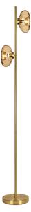 Osram - Lampadar GOLD GLASS 2xE14/12W/230V auriu/bej fumuriu