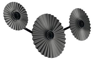 Osram - Aplica de perete PLISSEE 3xE27/15W/230V antracit