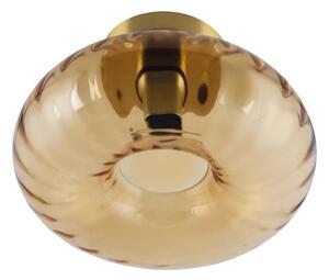 Osram - Plafonieră GOLD GLASS 1xE27/12W/230V diametru 28 cm auriu/fumuriu