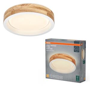 Osram -LED Plafonieră dimabilă MARIANO LED/16W/230V diam. 31 cm stejar/alb