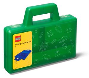 Cutie depozitare LEGO® To Go, verde