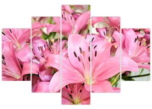 Tablou - Liliac roz (150x105 cm)