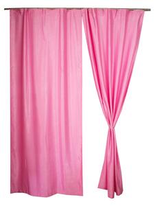 Set draperii Velaria soft roz, 2 135x255 cm