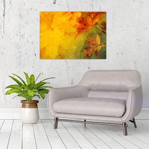 Tablou - Frunze de toamnă (70x50 cm)