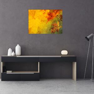 Tablou - Frunze de toamnă (70x50 cm)