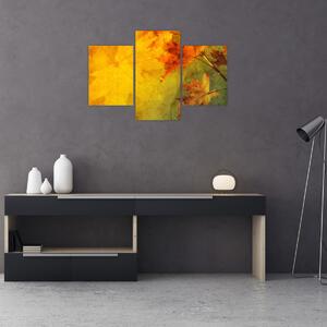 Tablou - Frunze de toamnă (90x60 cm)