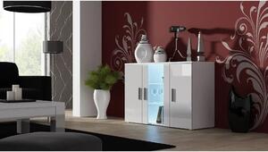 Comoda SOHO, alb, PAL, 120x41x80 cm