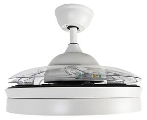 Ventilator de tavan alb cu telecomandă inclusiv LED - Xiro