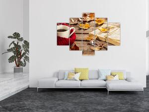 Tablou - Ceainărie de toamnă (150x105 cm)