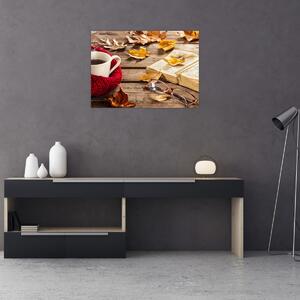 Tablou - Ceainărie de toamnă (70x50 cm)