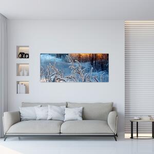 Tablou - Pajiște de iarnă (120x50 cm)