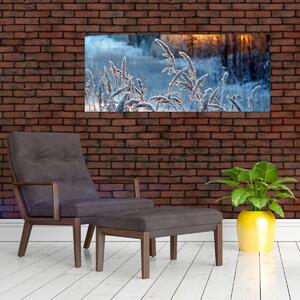 Tablou - Pajiște de iarnă (120x50 cm)