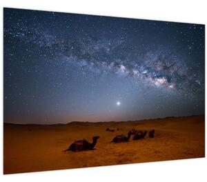 Tablou - Noapte in deșert (90x60 cm)