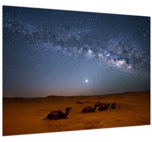 Tablou - Noapte in deșert (70x50 cm)