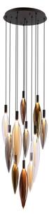 Candelabru pe cablu NORDIC, 11xG9/5W/230V, negru