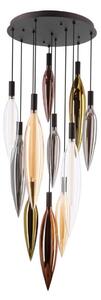 Candelabru pe cablu NORDIC, 11xG9/5W/230V, negru