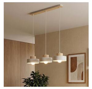 Lustră KIVI pe cablu 3xE27/15W/230V, albă