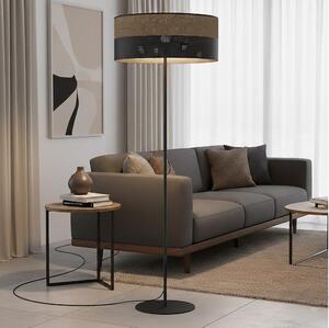 Lampadar KARBON 1xE27/15W/230V negru/maro